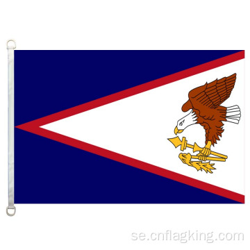 100% polyster 90 * 150 CM amerikansk samoa banner